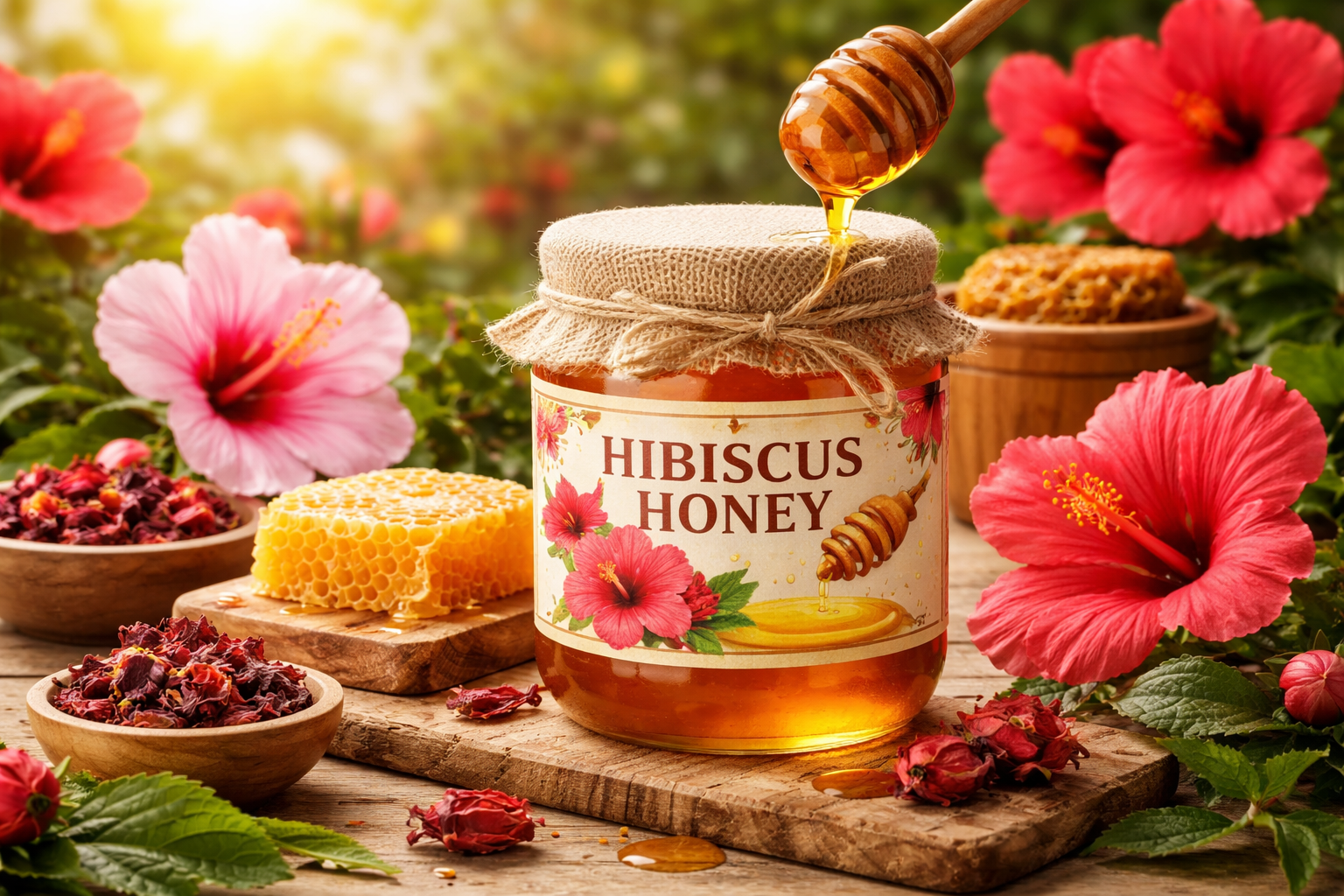HIBISCUS HONEY